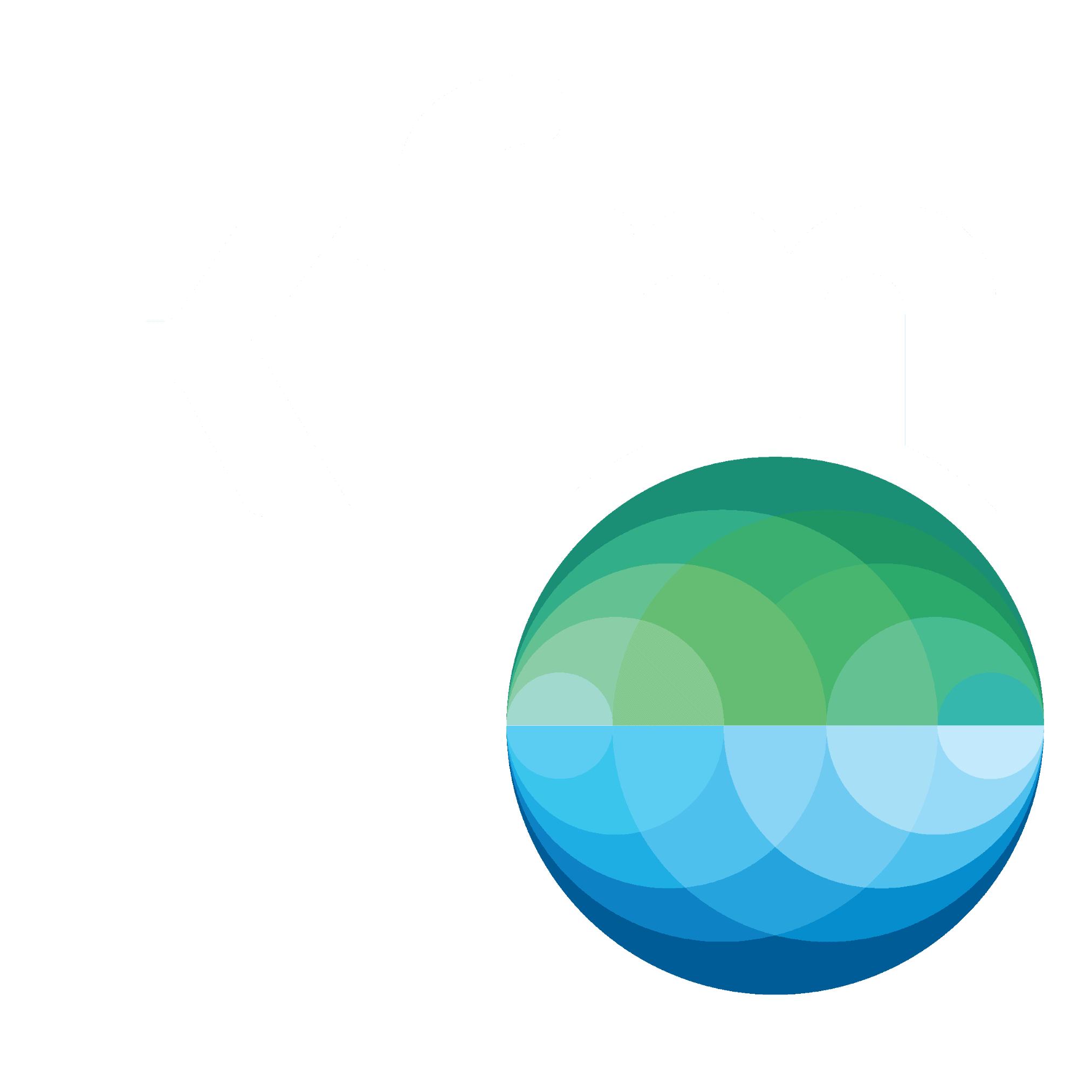 Facilities management company logo with 'km' and a globe icon.